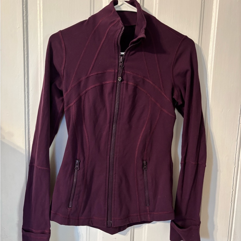 Lululemon Athletica Define Jacket Maroon  Old Style